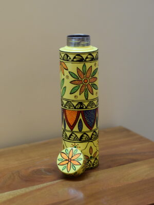 yellow Floral Bottle