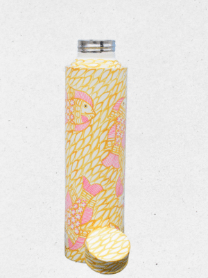 Matasya Hand Painted Steel Bottle