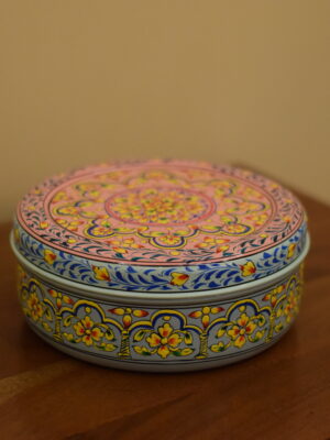 Multi-Color Hand Painted Masala Box